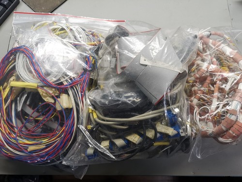 Various wire loom cables and - wire,