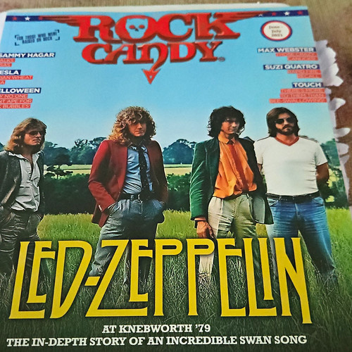 Rock candy magazine led - rock,