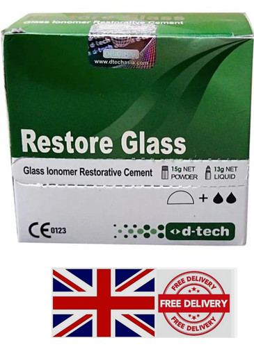 Dental restore glass type - glass,
