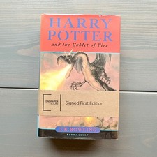 Harry Potter and the Goblet of Fire | Signed by J. K. Rowling | First Edition UK