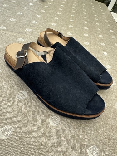 Footglove mule style - mule, navy