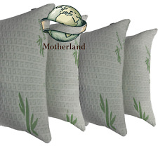 Pack of 4 BHS Hollowfibre Bamboo Bed Pillow Orthopaedic Neck Back Support