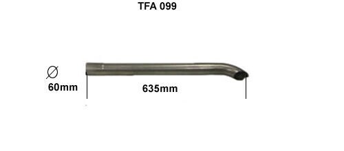 Exhaust stack pipe - stack, fiat