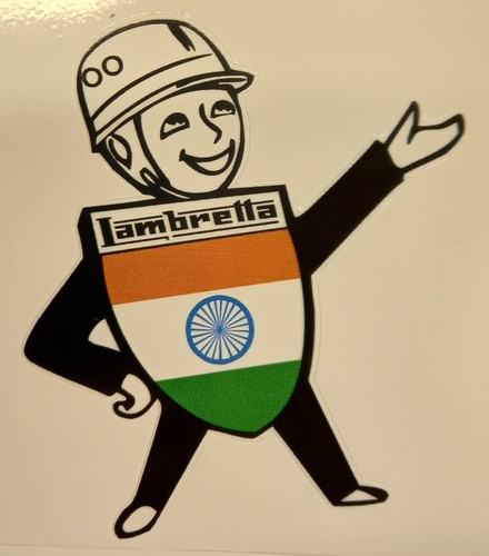 Indian lambretta man car - lambretta,