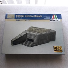 Italeri 6085 1:72 Scale WWII Coastal Defence Bunker Plastic Model Kit