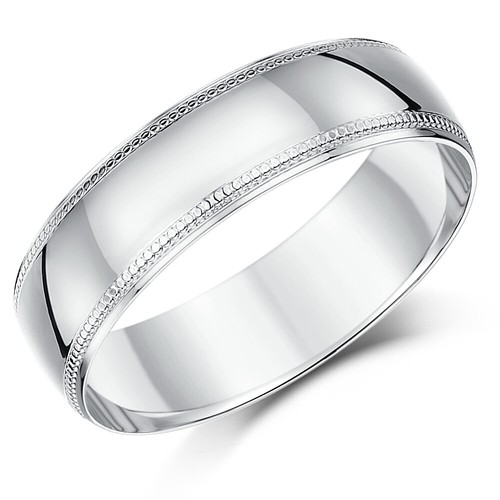 9ct white gold milgrain - 9ct,