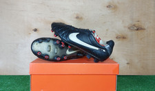 Nike Tiempo Legend IV FG 454316 018 Black boots Cleats mens Football/Soccers