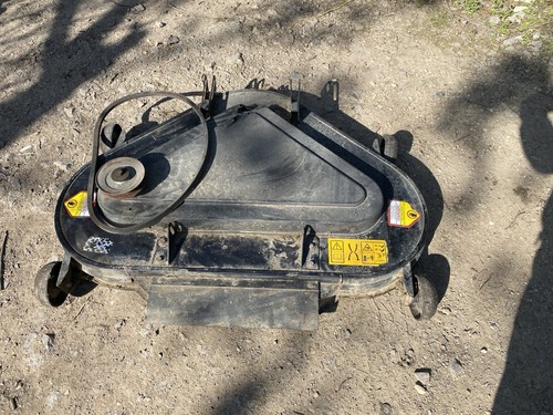 Countax ride mower cutting - on,
