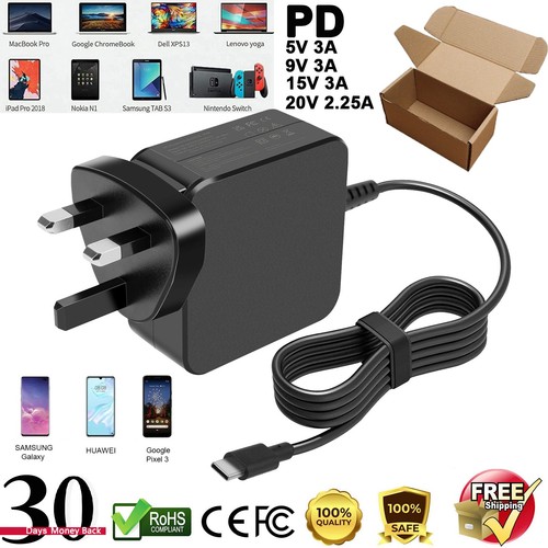 45w usb type c charger - usb-c,