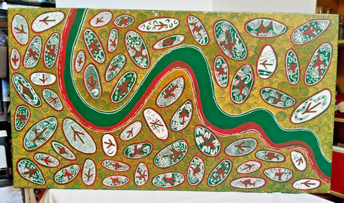 Stunning aboriginal dot art - stunning,