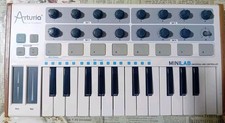 ARTURIA MINILAB MIDI 25-NOTE  MINI KEYBOARD CONTROLLER MISSING KNOB SEE PICS