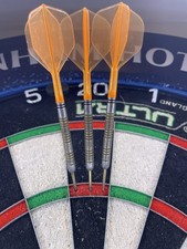 Peter 'Snakebite' Wright Darts 24g Gold Plated Tungsten Steel Tip World Champion