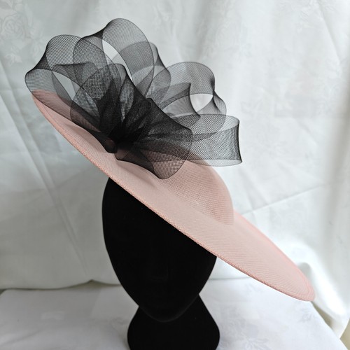 Baby pink black - pink, wide