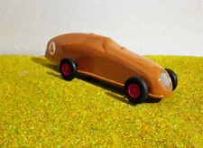 Triang Minic Clockwork Tinplate Racing Car No 4 In Perfect Working Condition 