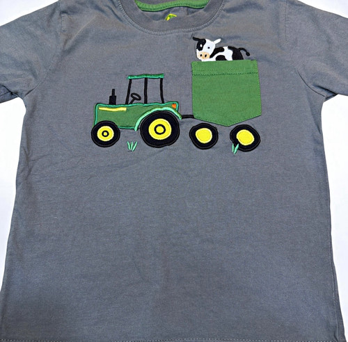 Boys gray tractor trailer - gray,