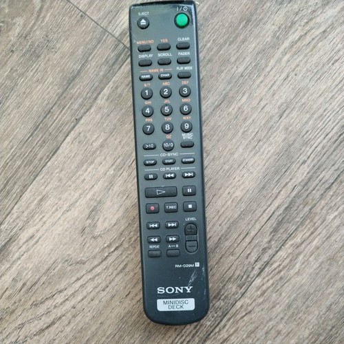 Sony d29m minidisc player - minidisc,