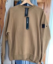 Brown Stone Island Shadow Project Sweatshirt Jumper Size Mens Large