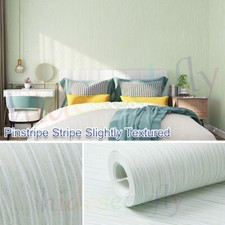Mix Plain Striped Wallpaper Bedroom Wall Paper Light Pink/Blue/Green Home Decor