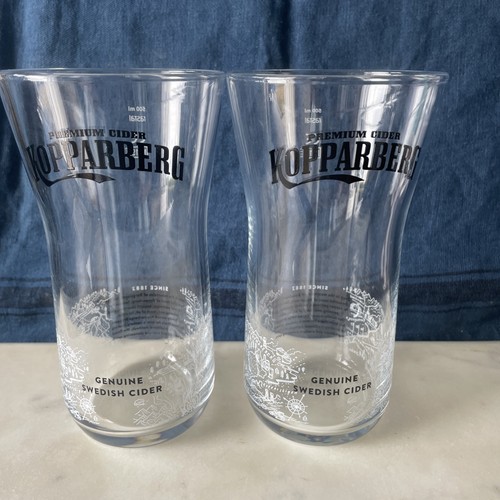Kopparberg cider pint glasses - pint,