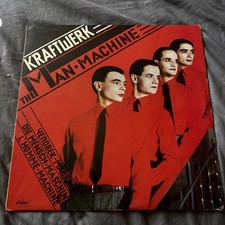 Rare Vinyl KRAFTWERK The Man Machine, Capitol 1978 E-ST 11728