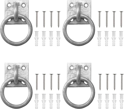 4pcs tie rings for horses - tie, horses,