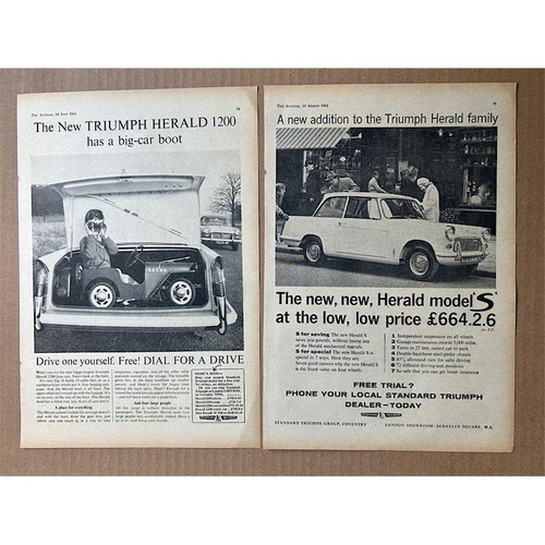 Triumph herald - triumph, (1961)