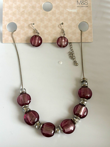 Marks spencer purple round - marks,