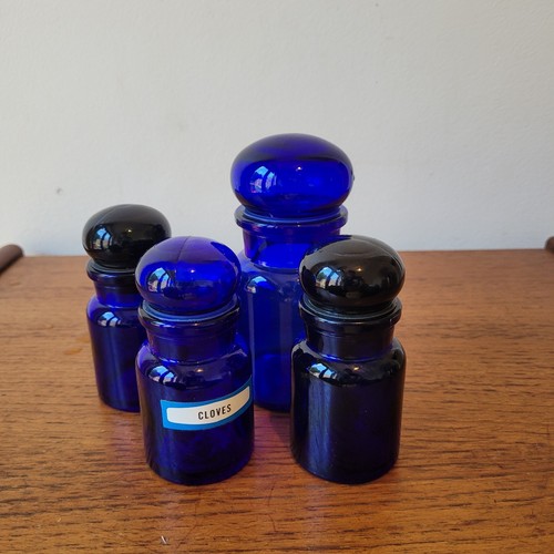 Vintage bristol blue glass - vintage,