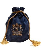 Chivas Royal Salute 21 Year Old Scotch Whisky Bottle Bag Blue Velvet Gold PPWH