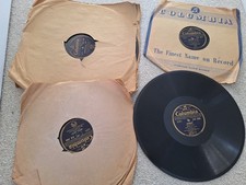 4x Columbia Records Vinyl 78s