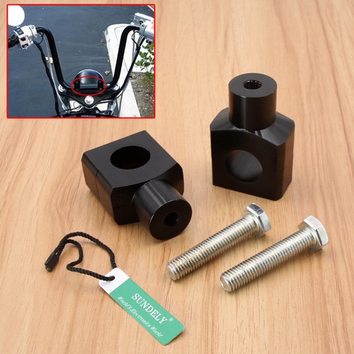 Black motorcycle handlebar fat - black,