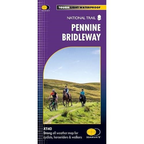 Pennine bridleway trail map - bridleway, (trail