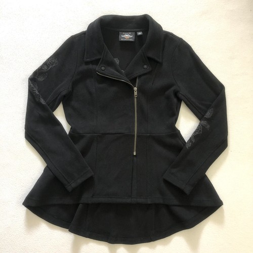 Harley davidson black floral - harley-davidson,