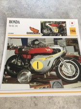 Honda 500 RC181 1966 RC 181 Motorcycle Card Collection Atlas Japan