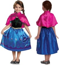 Disguise Princess Anna Traveling Classic Fancy Dress Costume 3 - 4 Year