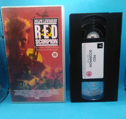 Vhs red scorpion pal - red,