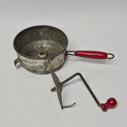 Food mill hand crank - 6",
