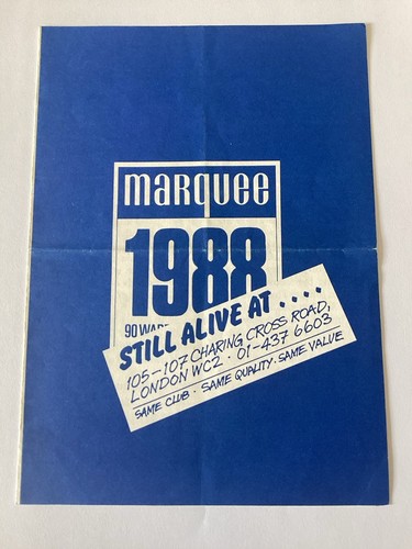 Vintage original the marquee - original,