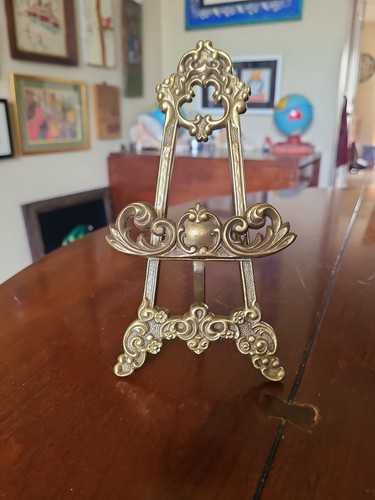 Vintage brass ornate - brass,