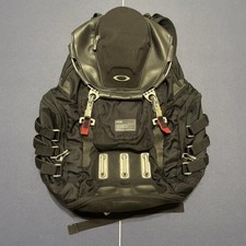 Vintage 2000s Oakley kitchen backpack OG black with red accents