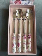 Cath Kidston Cake Fork & Spoon