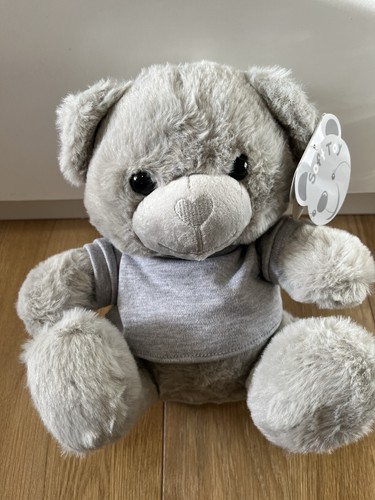 Teddy bear 25cm - teddy, tags