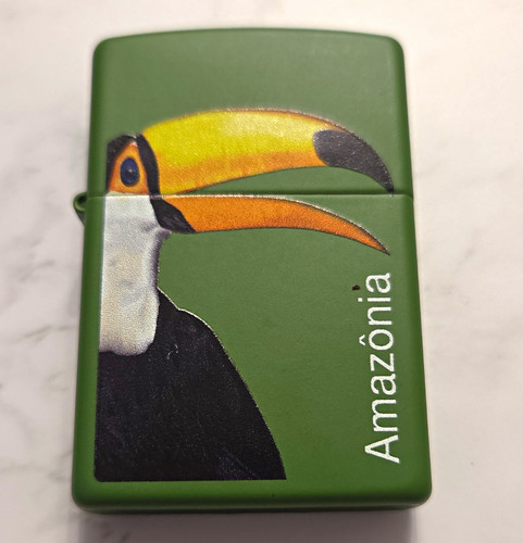 Zippo amazonia green lighter - zippo,
