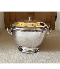 Silver Plated Vintage Punch Bowl - Lonsdale  - Sheffield