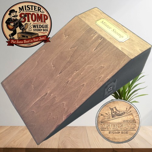 Handcrafted stomp box foot - handcrafted,