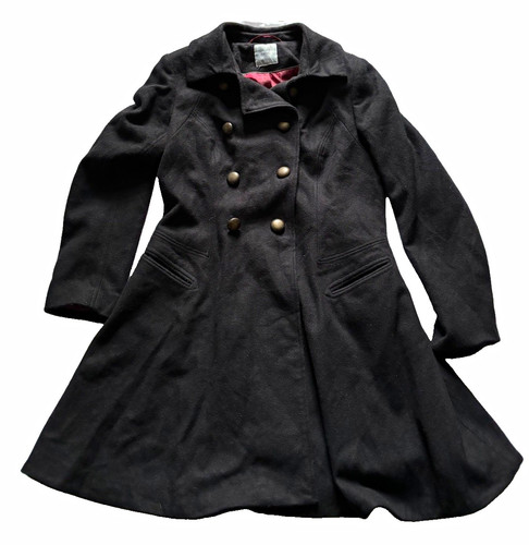 Next black wool - wool, blend