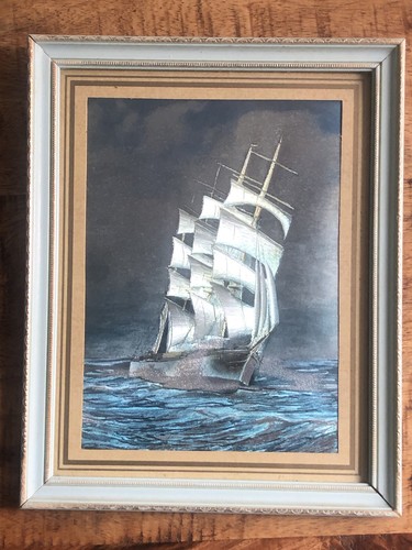 Vintage prints sailing ship - prints,