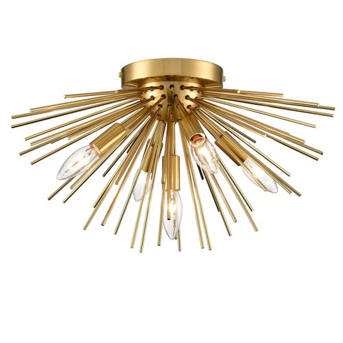 Mid century sputnik flush - mid-century,