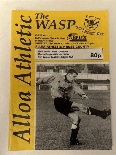Alloa athletic ross - athletic, v