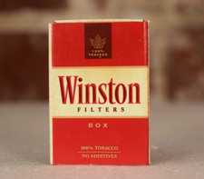 Vintage Winston Cigarettes Box